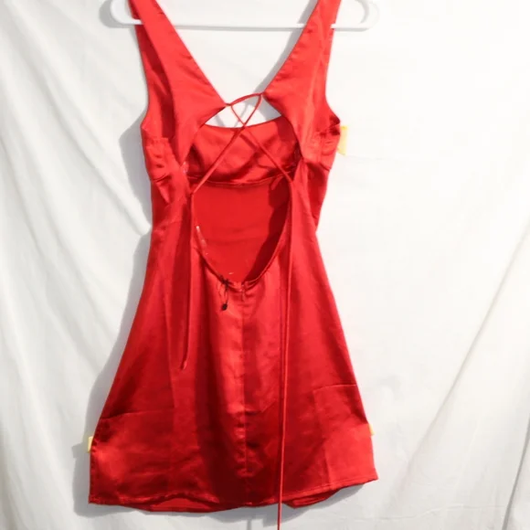 PRINCESS Poly Cobie Mini Dress Red Size 4 Valentines Day ! - Picture 9 of 13
